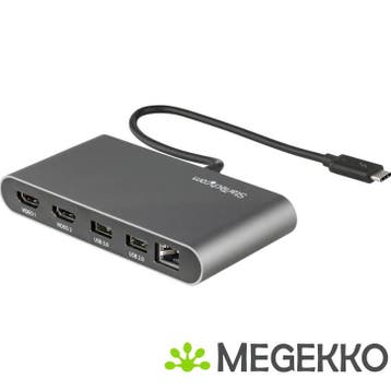 StarTech.com TB3DKM2HDL notebook dock & poortreplicator, Verzenden, Nieuw