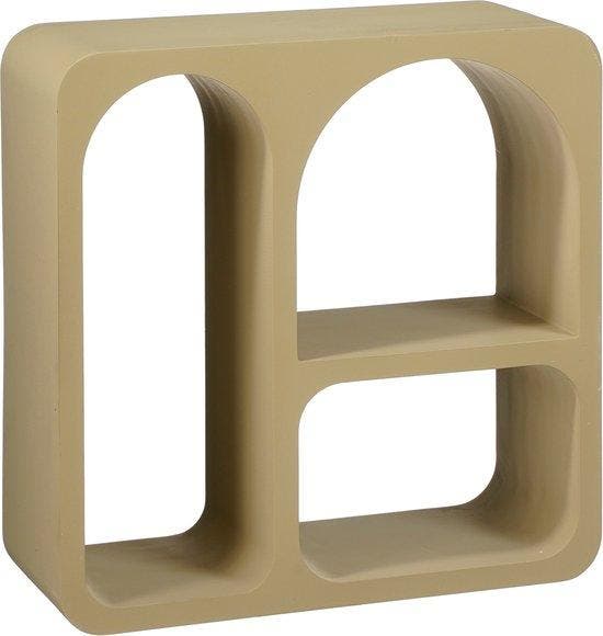 2dekans | Mica Decorations Wandkast - MDF - Max. 6Kg - 40 x, Huis en Inrichting, Kasten | Boekenkasten, Ophalen of Verzenden