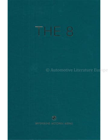 2018 BMW 8 SERIE COUPE HARDCOVER BROCHURE FRANS