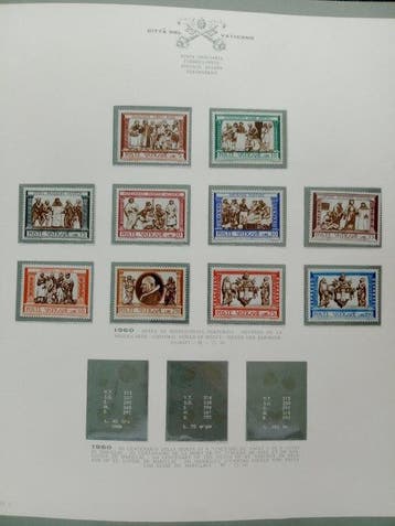 Cité du Vatican 1958/1963 - Pontificat du Vatican de Jean, Postzegels en Munten, Gestempeld