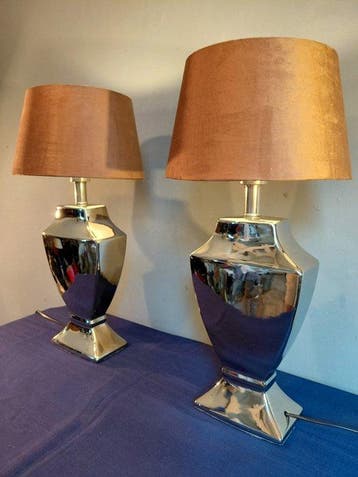 Lampe de table (2) - Lampes à variateur - Céramique -