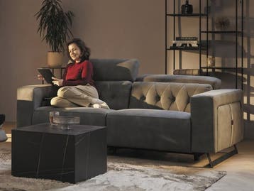 Zetel vanaf €496.-  | Grijze 2-Zits Salon