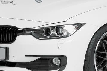 Koplampspoilers | geschikt voor BMW 3er F30 F31 F34 Limousin, Verzenden