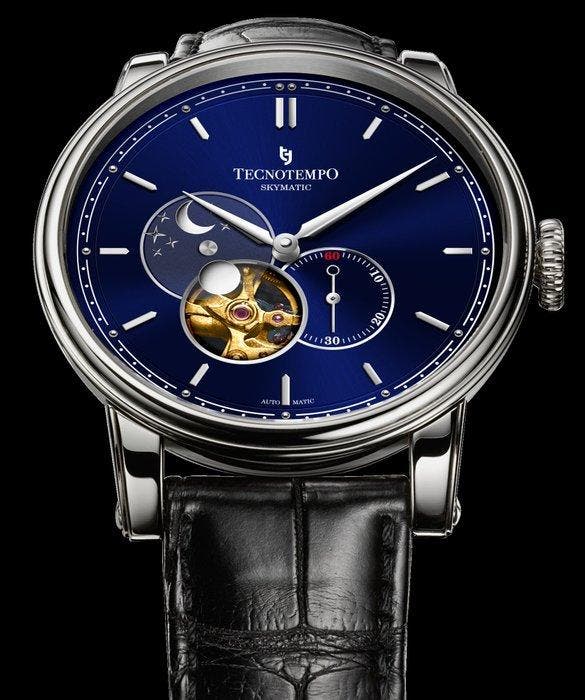 Tecnotempo - Skymatic - Automatic - Blue Dial - -, Handtassen en Accessoires, Horloges | Heren