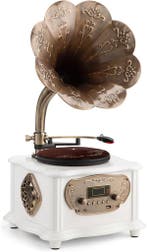 Retro Platenspeler Zwart | 54% korting retour deal | NU K..., Overige merken, Gebruikt, Verzenden, USB-aansluiting