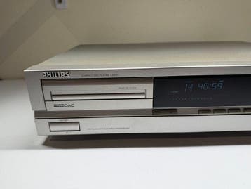 Philips - CD610 16-Bit Dual D/A Converter Cd-speler, Nieuw