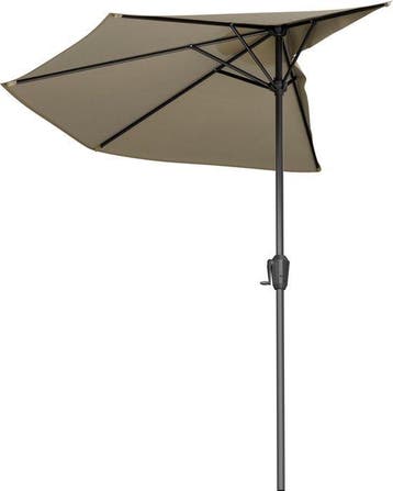 2dekans | LifeGoods Balkon Parasol - Tuin - 270x135 cm -, Tuin en Terras, Ophalen of Verzenden, Nieuw
