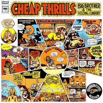 Big Brother &amp; The Holding Company - Cheap Thrills, Verzenden, Gebruikt