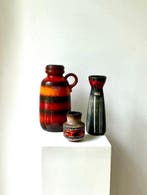 Scheurich - Vaas (3) - Keramiek - Drie vintage keramische, Antiek en Kunst