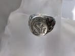 Argent - Bague - Monogramme Signet Art déco