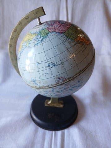 Terrestrial table globe - 1920-1930, Antiek en Kunst
