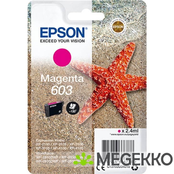 Epson Singlepack Magenta 603 Ink, Informatique & Logiciels, Ordinateurs & Logiciels Autre, Envoi