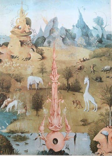 Hieronimus Bosch - Tuin der Lusten (linkerpaneel 1604 ) -