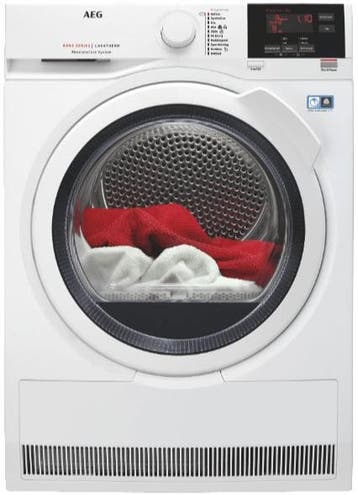 AEG T8DB84GW - Warmtepompdroger - 8 kg - AbsoluteCare &, Ophalen of Verzenden, Nieuw