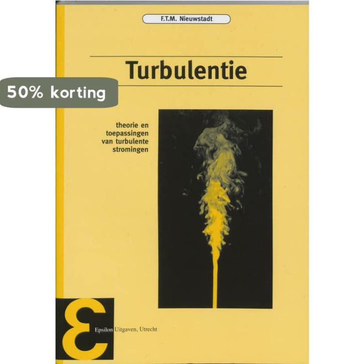 Turbulentie / Epsilon uitgaven / 24 9789050410281, Boeken, Wetenschap, Gelezen, Verzenden
