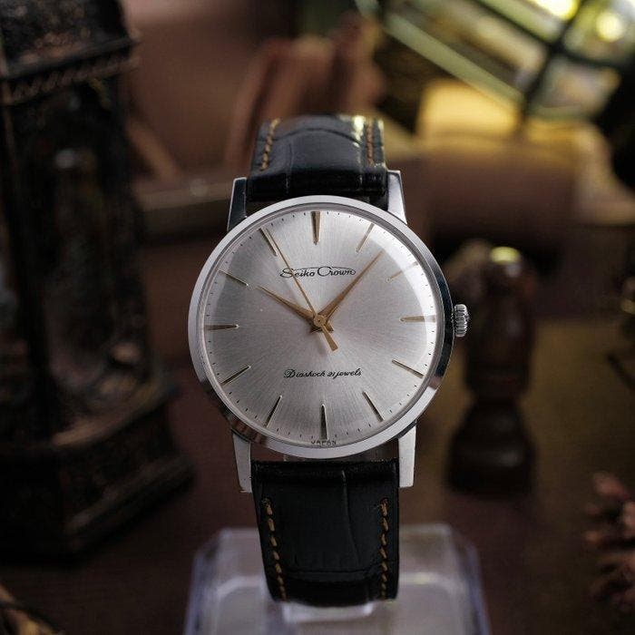 Seiko - Crown - Zonder minimumprijs - 987527 - Heren -, Bijoux, Sacs & Beauté, Montres | Anciennes | Antiquités
