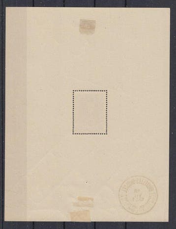 België 1931 - Blok Korporaal - - BL 3 ( correcte afmetingen)