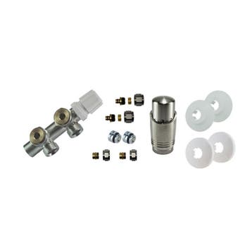 Onderblok Radiatoraansluitset Wiesbaden 16x2,0 +15 Knel, Ophalen of Verzenden, Nieuw, Overige typen