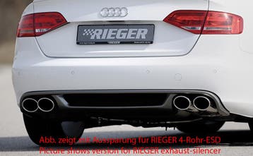 Rieger diffuser | A4 (B8/B81): 11.07-12.11 (tot Facelift) -, Verzenden