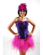 Korset paars met glitter franjes, Ophalen of Verzenden, Nieuw