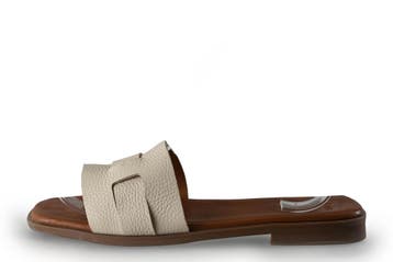 Manfield Muiltjes in maat 41 Wit, Verzenden, Wit, Zo goed als nieuw, Manfield