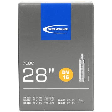 Binnenband Schwalbe DV16 28 inch smal 28/32-622/630 40mm, Verzenden, Nieuw