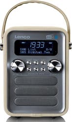 Lenco Radio met oplaadbare Batterij - Draagbare DAB Radio -, Verzenden, Nieuw