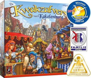 Verpakking beschadigd 999 Games - De Kwakzalvers van Kake..., Verzenden, Nieuw