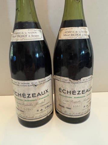 1961 Domaine de la Romanée-Conti - Échezeaux Grand Cru - 2, Verzamelen, Wijnen, Nieuw