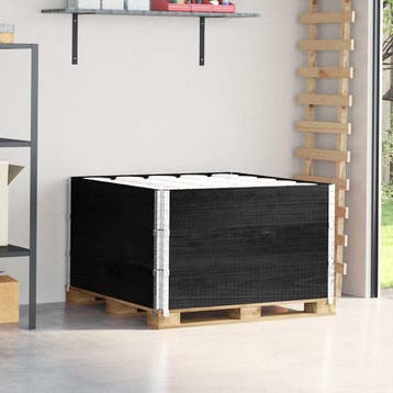 vidaXL Palletopzetranden 3 st 100x100 cm massief grenenhout, Verzenden