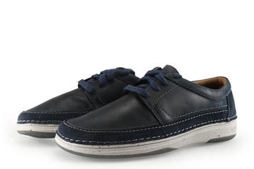 Clarks Veterboots in maat 42 Blauw, Kleding | Heren, Schoenen, Boots, Clarks, Zo goed als nieuw, Verzenden