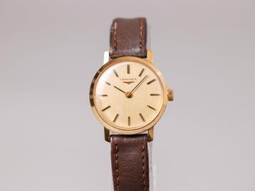 Longines - Gold-Tone Manual-Wind - Sans prix de réserve -