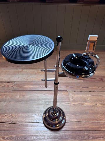 Demeyere - Asbak - Chroom - Art-deco-stand Demeyere, Antiek en Kunst