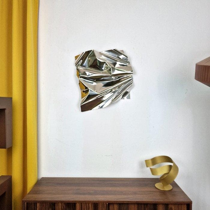 José Soler Art - Steel Silk. Mirror, Antiek en Kunst, Kunst | Schilderijen | Modern