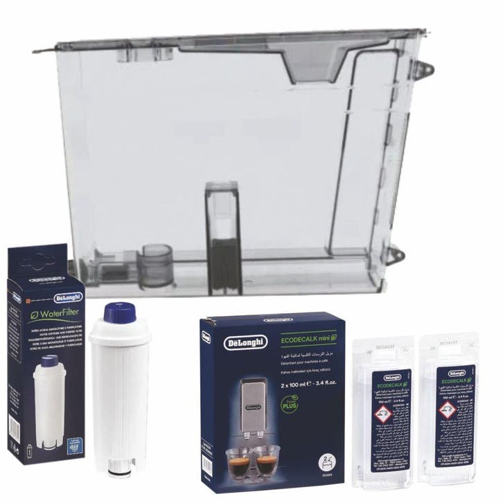Delonghi Onderhoudsset Koffiemachine Waterreservoir +, Elektronische apparatuur, Koffiemachine-accessoires, Verzenden