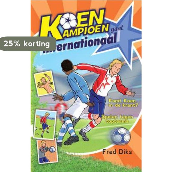 Koen kampioen gaat internationaal / Koen Kampioen 9+, Boeken, Kinderboeken | Jeugd | onder 10 jaar, Zo goed als nieuw, Verzenden
