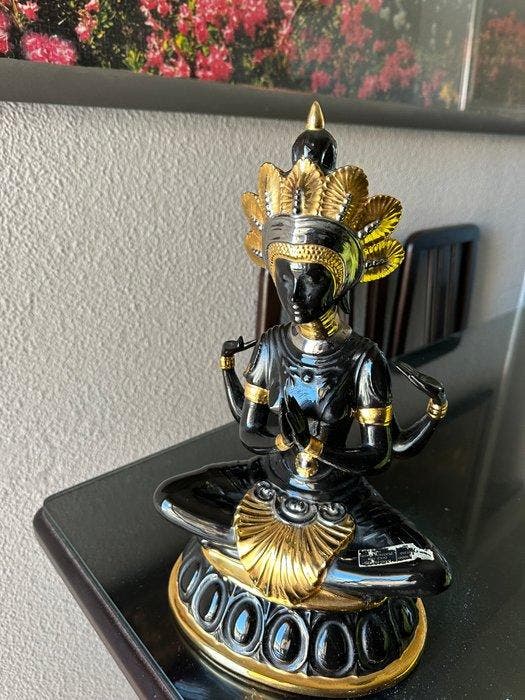 Nadal Studio - Figure - Deidad Hindú (Bailarina Apsara) - Or, Antiek en Kunst, Antiek | Glaswerk en Kristal