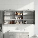 vidaXL Badkamerkast set 3 pcs 140 x 14,5 x 70 cm Bewerkt, Verzenden, Nieuw