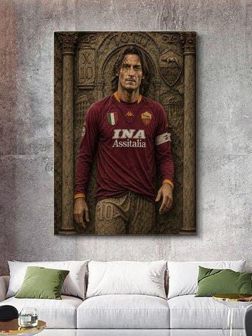 Shayer - Francesco Totti – Il Capitano Forever - XL -, Nieuw