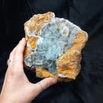Barite Azzurra Kristallen op matrix - Hoogte: 22 cm -