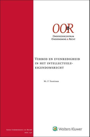 Verbod en evenredigheid in het intellectuele-eigendomsrecht, Boeken, Verzenden, Zo goed als nieuw