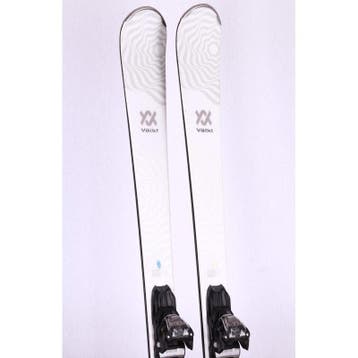 153 dames skis VOLKL FLAIR SC 2024, white, grip walk, tip r, Sport en Fitness, Verzenden, Gebruikt