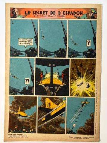 Tintin (magazine) N°10 - 28 novembre 1946 - Couverture Edgar, Boeken, Nieuw