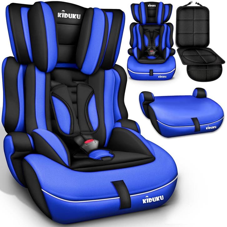 Autostoel - Autostoeltje - 9-36 kg - 1-12 jaar - Blauw - KID, Kinderen en Baby's, Autostoeltjes, Nieuw, Verzenden