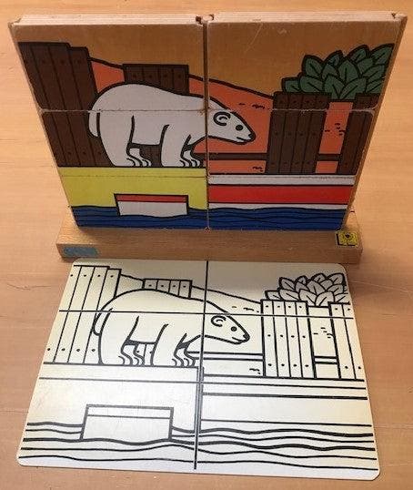 Verticale stokpuzzel IJsbeer, Livres, Livres scolaires, Envoi