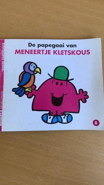 De papegaai van Meneertje kletskous nr 8- Roger Hargreaves, Verzenden