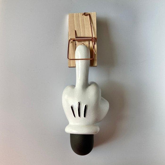 Popik - F... trap!!! Wall sculpture, Antiek en Kunst, Kunst | Designobjecten