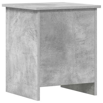 vidaXL Opbergkist met opslag Betongrijs 40 x 40 x 50 cm, Verzenden