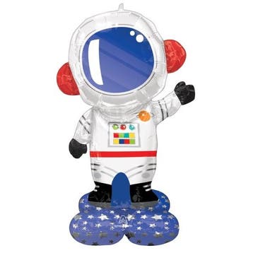 Helium Ballon Astronaut Standaard Leeg 1,44m, Verzenden, Nieuw