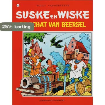 De schat van Beersel / Suske en Wiske / 111 9789002112935, Boeken, Stripverhalen, Verzenden, Gelezen, Willy Vandersteen